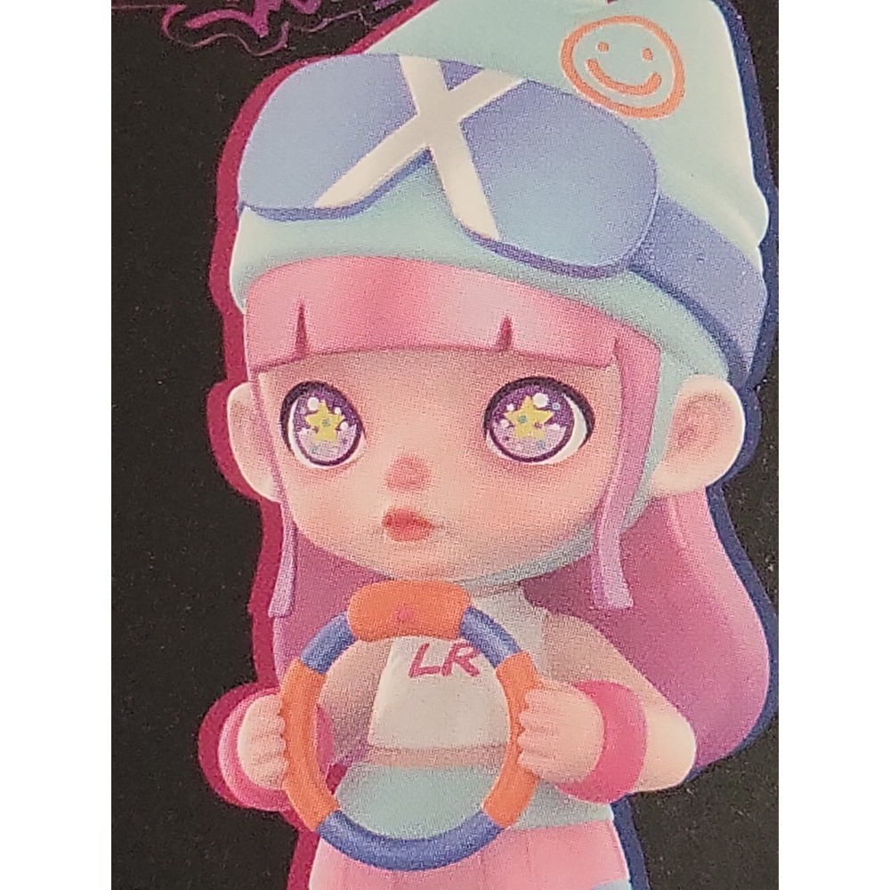 ToyCity LAURA Cyberpunk Fitness Ring Girl Figure Confirmed Box Card Sealed Bag